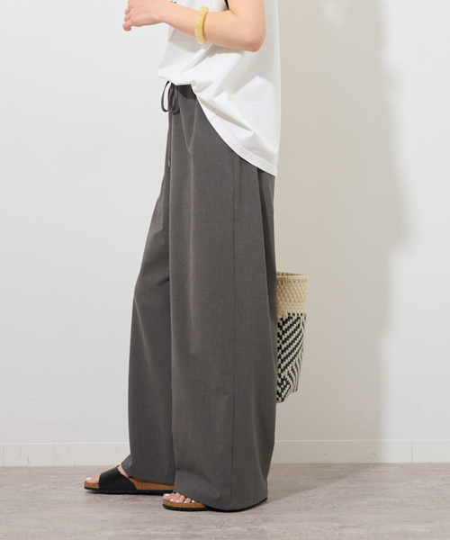 JOURNAL STANDARD relume(ジャーナルスタンダード レリューム)の「【MULTI FUNC+】 防シワ / 速乾 / 接触冷感 / 2wayストレッチイージー(その他パンツ・レディース・チャコールグレー/ネイビー・36/38)」の8枚目の写真