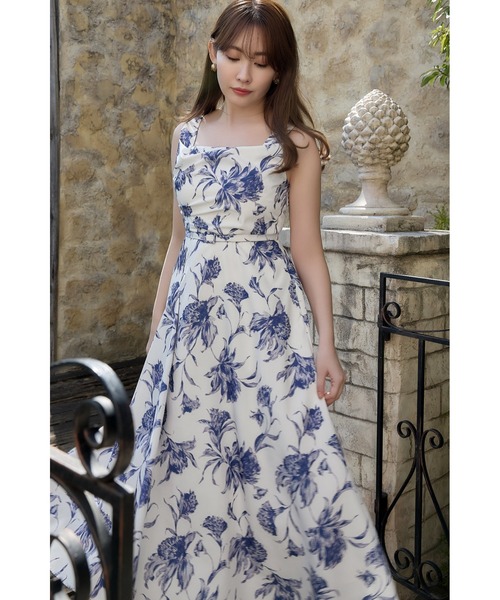 Dahlia Belted Dress（ワンピース）｜Her lip to（ハーリップトゥー