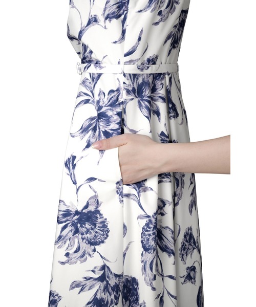 Dahlia Belted Dress（ワンピース）｜Her lip to（ハーリップトゥー