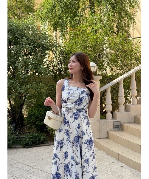 Dahlia Belted Dress（ワンピース）｜Her lip to（ハーリップトゥー