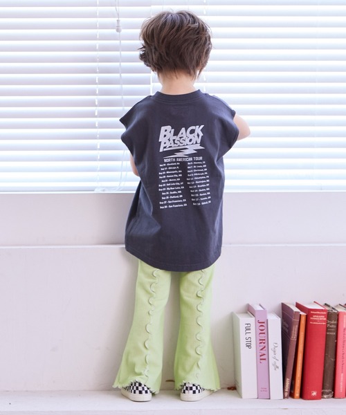 MARKEY'S（マーキーズ）の「メローフレアーパンツ（その他パンツ・キッズ・ブラック/ピンク/ライトグリーン/ライトブルー・100/140/130/120/110/90/150）」の15枚目の写真