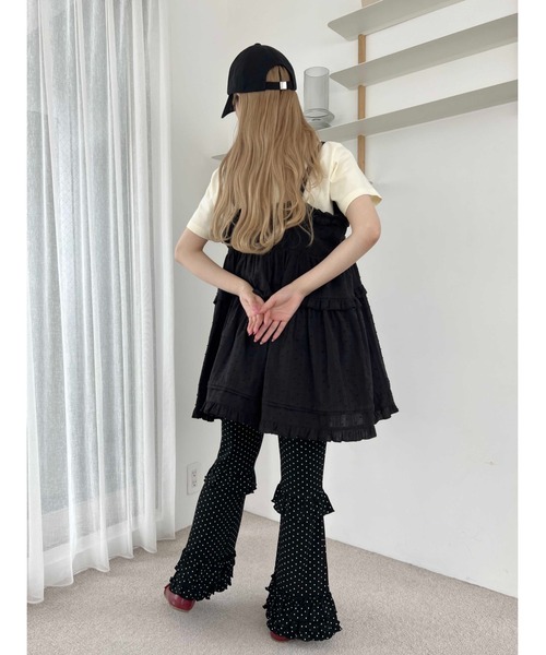 ドットフリルフレアパンツ（その他パンツ）｜WC（ダブル シー