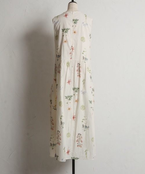 toccocloset ZOZO限定スリーブレスフラワーワンピース　Mサイズ新品 tocco closet ワンピース 「ZOZO限定」スリーブレスフラワー
