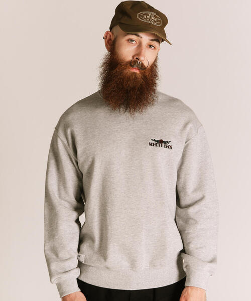 Schott/ショット/SHAKE HAND SNAKE CREW SWEAT/シェイクハンド