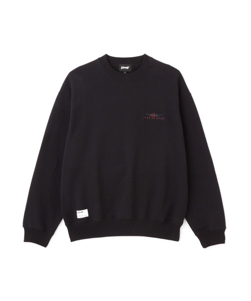 schott（ショット）の「Schott/ショット/SHAKE HAND SNAKE CREW SWEAT/シェイクハンド スネーク クルースウェット（スウェット・メンズ・ブラック/グレー/ネイビー・M/L/XL/2XL）」の14枚目の写真