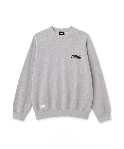 schott（ショット）の「Schott/ショット/SHAKE HAND SNAKE CREW SWEAT/シェイクハンド スネーク クルースウェット（スウェット・メンズ・ブラック/グレー/ネイビー・M/L/XL/2XL）」の17枚目の写真