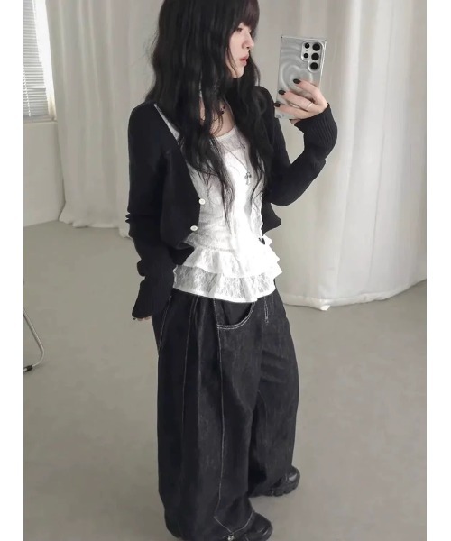 ARCHIVER（アーカイバ）の「【Lp】ストールセットレースフリルブラウス（シャツ/ブラウス・レディース・アイボリー/ホワイト・SMALL/MEDIUM/LARGE）」の17枚目の写真