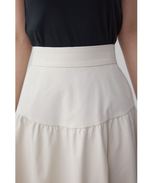 AZUL by moussy（アズールバイマウジー）の「C/T撥水バルーンギャザースカート（スカート・レディース・ブルー/ブラック/ライトベージュ・SMALL/MEDIUM）」の16枚目の写真