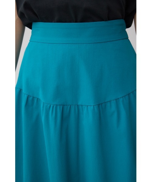 AZUL by moussy（アズールバイマウジー）の「C/T撥水バルーンギャザースカート（スカート・レディース・ブルー/ブラック/ライトベージュ・SMALL/MEDIUM）」の7枚目の写真