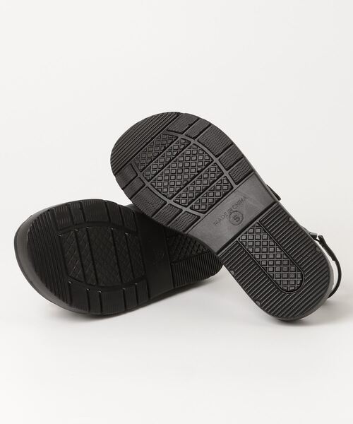 AAA+（サンエープラス）の「AAA+/ 軽量厚底 ダブルモンク コンフォート ストラップサンダル(3719)（サンダル・レディース・ブラック/ブラック系その他・S/M/L）」の3枚目の写真