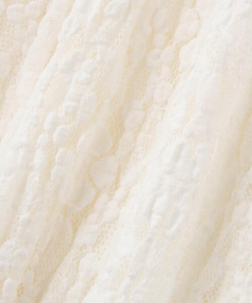NATURAL BEAUTY BASIC(ナチュラルビューティーベーシック)の「◇スキッパーシュリンクレースワンピース(ワンピース・レディース・ブラック/オフホワイト・MEDIUM/P/S)」の16枚目の写真