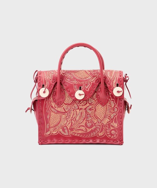 CARVING TRIBES(カービングトライブス)の「VTG MaestraS-ga(ハンドバッグ・レディース・ピンク/ピンク系その他・FREE)」の1枚目の写真