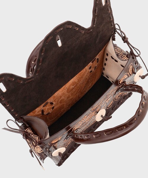 CARVING TRIBES(カービングトライブス)の「VTG MaestraS-ga(ハンドバッグ・レディース・ピンク/ピンク系その他・FREE)」の6枚目の写真