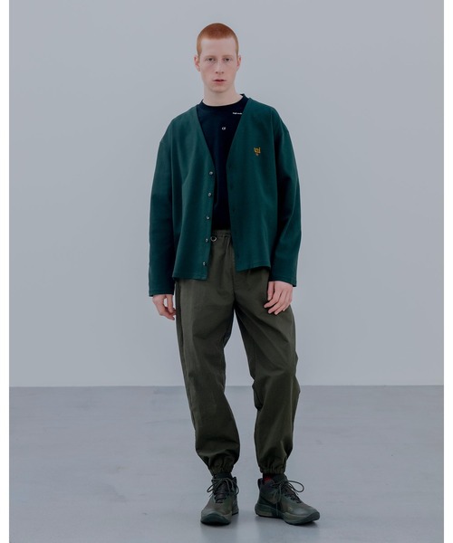 uniform experiment(ユニフォームエクスペリメント)の「MILANO PONTE CARDIGAN(カーディガン/ボレロ・メンズ・グレー/ブラック/グリーン・4/3/2/1/5)」の12枚目の写真
