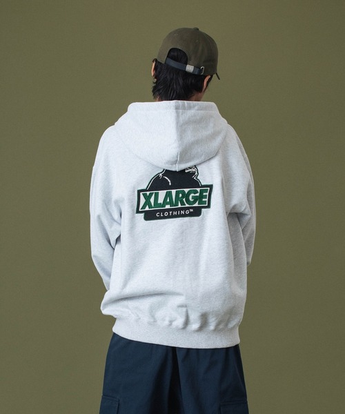 SLANTED OG ZIP HOODED SWEATSHIRT（パーカー）｜XLARGE