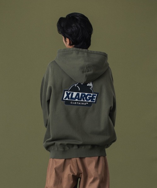 SLANTED OG ZIP HOODED SWEATSHIRT（パーカー）｜XLARGE（エクストラ
