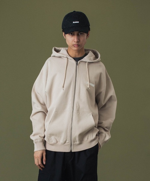 ゾラ出品 XL SLANTED OG ZIP HOODED SWEATSHIRT（パーカー）｜XLARGE