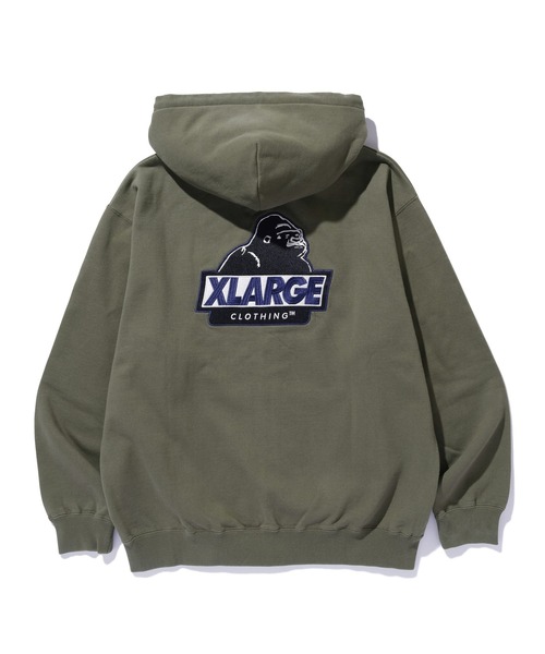 SLANTED OG ZIP HOODED SWEATSHIRT（パーカー）｜XLARGE（エクストラ