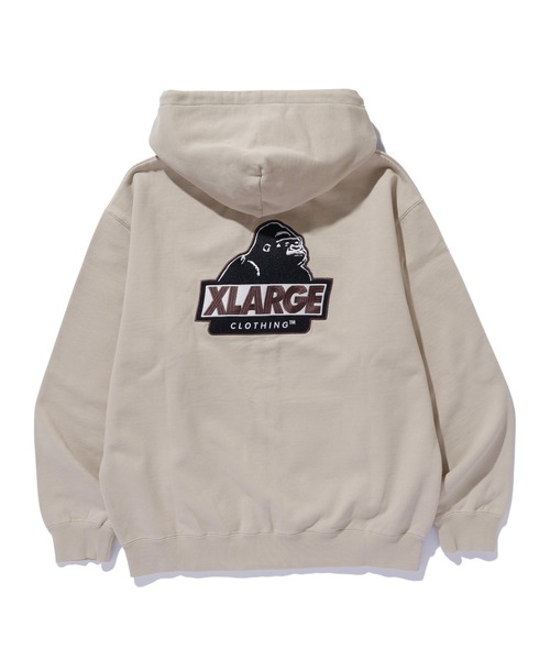 XLARGE ジップパーカー 楽天市場】XLARGE BACKSIDE SLANTED OG ZIP HOODED SWEAT