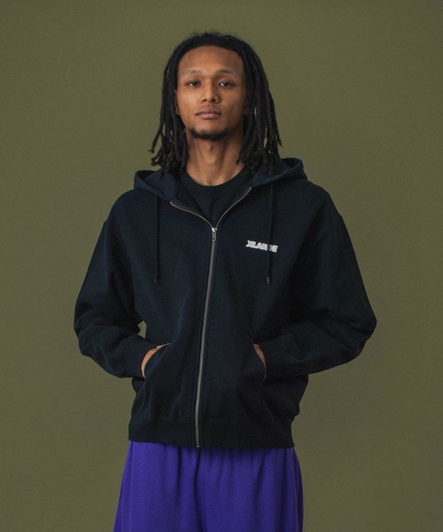 SLANTED OG ZIP HOODED SWEATSHIRT（パーカー）｜XLARGE（エクストラ