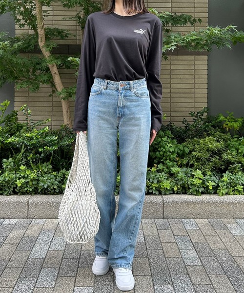 PUMA(プーマ)の「【PUMA】ESS NO.1 ロゴLS Tシャツ(Tシャツ/カットソー・レディース・ブラック・M/L/XL/XXL)」の9枚目の写真