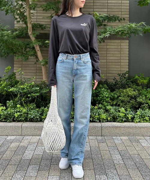 PUMA(プーマ)の「【PUMA】ESS NO.1 ロゴLS Tシャツ(Tシャツ/カットソー・レディース・ブラック・M/L/XL/XXL)」の10枚目の写真