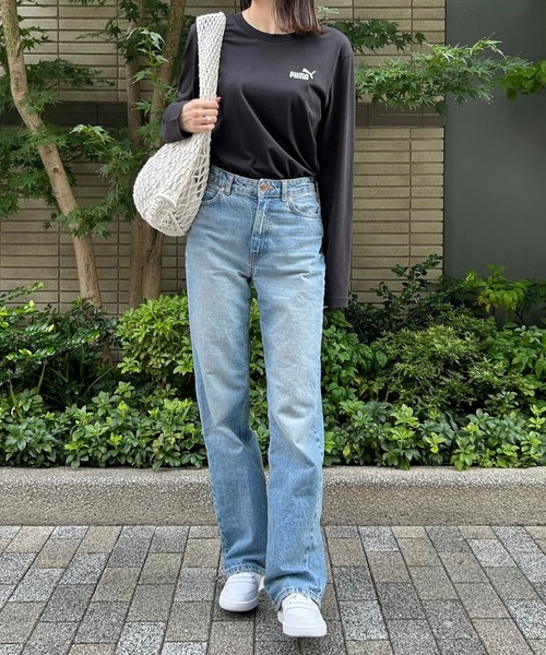 PUMA(プーマ)の「【PUMA】ESS NO.1 ロゴLS Tシャツ(Tシャツ/カットソー・レディース・ブラック・M/L/XL/XXL)」の12枚目の写真