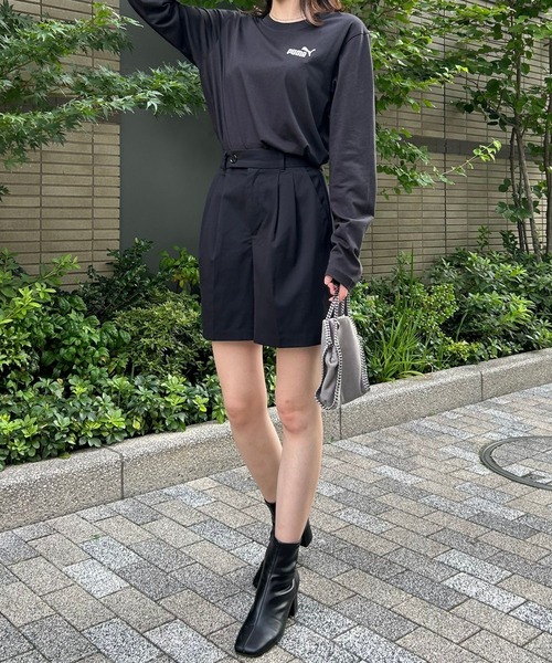 PUMA(プーマ)の「【PUMA】ESS NO.1 ロゴLS Tシャツ(Tシャツ/カットソー・レディース・ブラック・M/L/XL/XXL)」の17枚目の写真