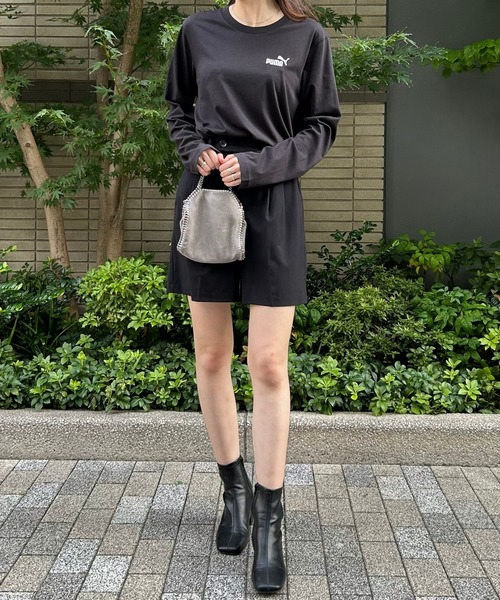 PUMA(プーマ)の「【PUMA】ESS NO.1 ロゴLS Tシャツ(Tシャツ/カットソー・レディース・ブラック・M/L/XL/XXL)」の18枚目の写真