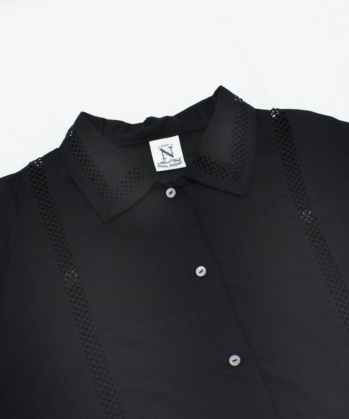 セール】B2921 バテンレースシャツジャケット（シャツ/ブラウス）｜RNA