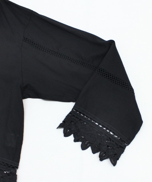 セール】B2921 バテンレースシャツジャケット（シャツ/ブラウス）｜RNA