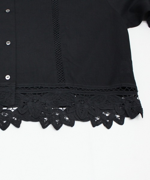 セール】B2921 バテンレースシャツジャケット（シャツ/ブラウス）｜RNA