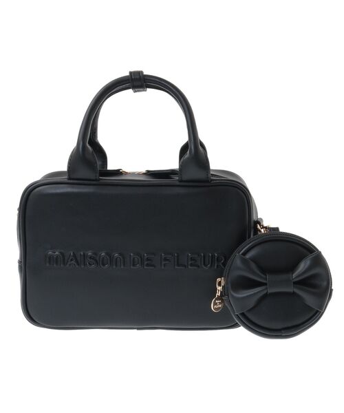 Maison de FLEUR（メゾンドフルール）の「ポーチ付き2Wayボストン