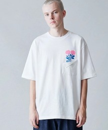 rehacer | rehacer : BloomPocket Relax Fit T-Shirt / ブルームポケット リラックスフィット Tシャツ(Tシャツ/カットソー)