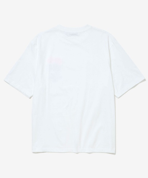 rehacer(レアセル)の「rehacer : BloomPocket Relax Fit T-Shirt / ブルームポケット リラックスフィット Tシャツ(Tシャツ/カットソー・メンズ・ホワイト/ブラック・SMALL/MEDIUM/LARGE/X-LARGE)」の8枚目の写真