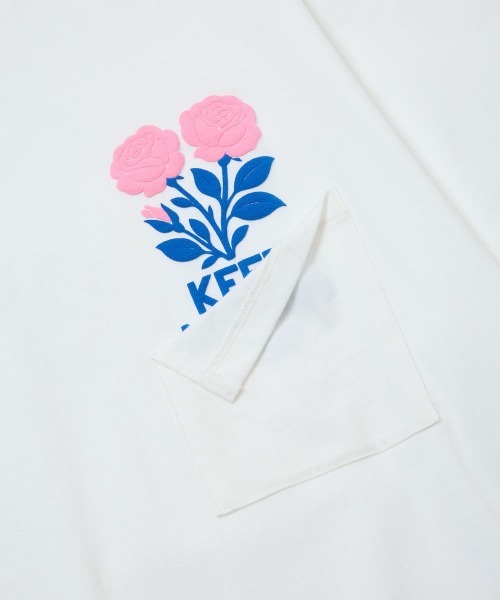 rehacer(レアセル)の「rehacer : BloomPocket Relax Fit T-Shirt / ブルームポケット リラックスフィット Tシャツ(Tシャツ/カットソー・メンズ・ホワイト/ブラック・SMALL/MEDIUM/LARGE/X-LARGE)」の19枚目の写真