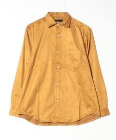 ELIN◆長袖シャツ/36/コットン/BRW/12201-11-3001 ELIN(エリン) / 長袖シャツ/36/コットン/BRW/12201-11-3001