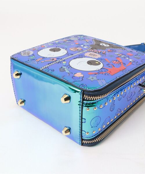 INGRESSO（イングレッソ）の「【 EYE theme / アイ テーマ 】 スクエア 2way ショルダーバッグ（ショルダーバッグ・レディース・ブルー系/ピンク系・FREE）」の4枚目の写真