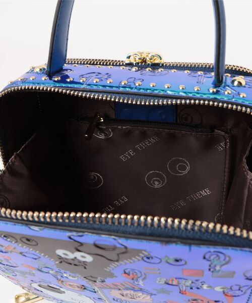 INGRESSO（イングレッソ）の「【 EYE theme / アイ テーマ 】 スクエア 2way ショルダーバッグ（ショルダーバッグ・レディース・ブルー系/ピンク系・FREE）」の5枚目の写真