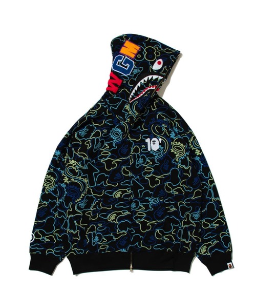 A BATHING APE パーカー A BATHING APE（アベイシングエイプ）の「BAPE X 88RISING GLOW