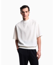 EMPORIO ARMANI Tシャツ・カットソー 緑 4105125E0090 EMPORIO ARMANI｜エンポリオ アルマーニ（メンズ）のTシャツ