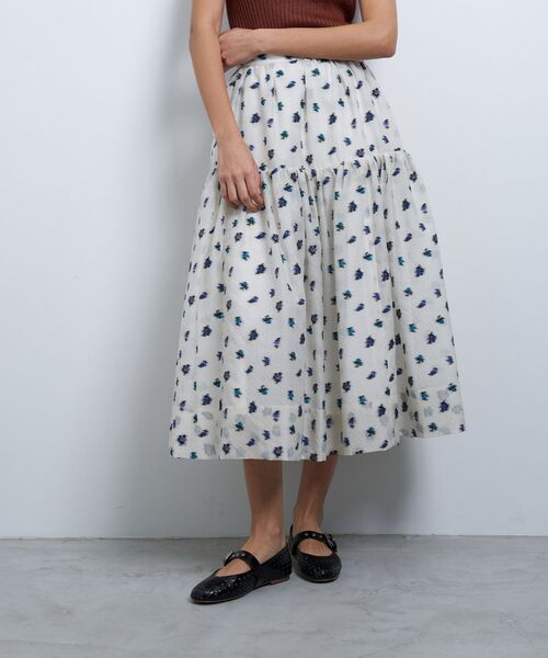 平和屋着物○金彩友禅作家 木村桂友 訪問着 扇面花文 暈し染め さが美