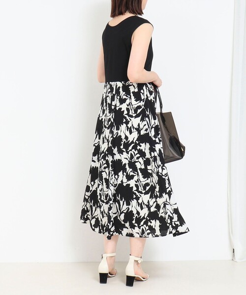 NOLLEY'S LIGHT（ノーリーズライト）の「ドッキングワンピース（ワンピース・レディース・ブラック系その他/ホワイト系その他・38）」の6枚目の写真