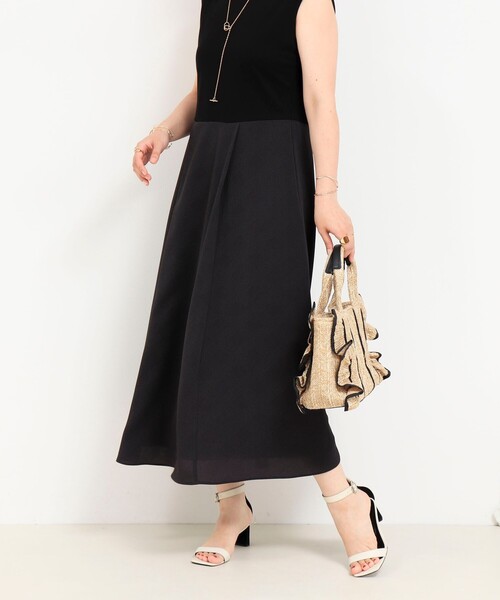 NOLLEY'S LIGHT（ノーリーズライト）の「ドッキングワンピース（ワンピース・レディース・ブラック系その他/ホワイト系その他・38）」の16枚目の写真