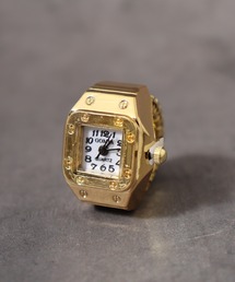 watch ring 時計型指輪 フリーサイズ仕様 oku-ring-g4