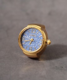 FUNALIVE（ファンアライブ）の「watch ring 時計型指輪　フリーサイズ仕様 oku-ring-g4（リング）」