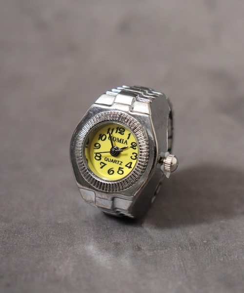FUNALIVE（ファンアライブ）の「watch ring 時計型指輪　フリーサイズ仕様 oku-ring-g4（リング・メンズ・ピンク/パープル系その他3/ゴールド系3/イエロー系その他/ゴールド系/シルバー系6/ピンク系その他/ブラック系その他2/ブルー系その他2/ブルー系その他3/イエロー系その他3/グリーン/ゴールド系2/ゴールド系4/ゴールド系9/ゴールド系その他6/シルバー系3/シルバー系5/パープル系その他/パープル系その他2/ピンク系7/ホワイト/ホワイト系その他/ホワイト系その他3/レッド系その他/レッド系その他3/B/ゴールド系1/シルバー/シルバー系2/シルバー系4/ピンク系6/ピンク系その他6/ブラック系その他/ブラック系その他3/ホワイト系その他2/ホワイト系その他4/レッド系その他2/イエロー/グリーン系その他/ゴールド系5/ゴールド系6/ゴールド系7/ゴールド系8/シルバー系1/その他1/ピンク系その他2/ピンク系その他4/ブルー系その他・FREE）」の18枚目の写真