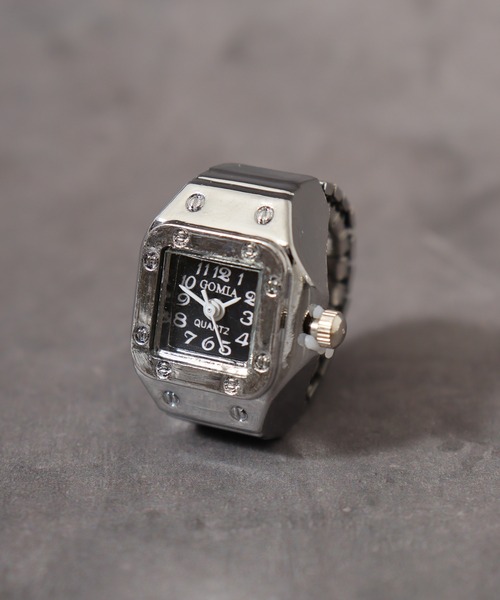 FUNALIVE（ファンアライブ）の「watch ring 時計型指輪　フリーサイズ仕様 oku-ring-g4（リング・メンズ・ピンク/パープル系その他3/ゴールド系3/イエロー系その他/ゴールド系/シルバー系6/ピンク系その他/ブラック系その他2/ブルー系その他2/ブルー系その他3/イエロー系その他3/グリーン/ゴールド系2/ゴールド系4/ゴールド系9/ゴールド系その他6/シルバー系3/シルバー系5/パープル系その他/パープル系その他2/ピンク系7/ホワイト/ホワイト系その他/ホワイト系その他3/レッド系その他/レッド系その他3/B/ゴールド系1/シルバー/シルバー系2/シルバー系4/ピンク系6/ピンク系その他6/ブラック系その他/ブラック系その他3/ホワイト系その他2/ホワイト系その他4/レッド系その他2/イエロー/グリーン系その他/ゴールド系5/ゴールド系6/ゴールド系7/ゴールド系8/シルバー系1/その他1/ピンク系その他2/ピンク系その他4/ブルー系その他・FREE）」の7枚目の写真