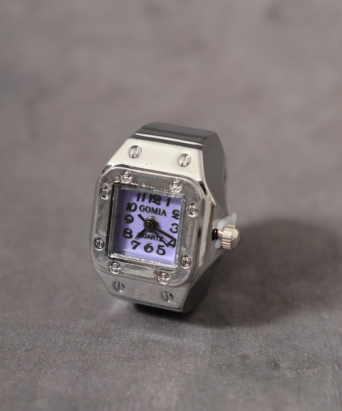 FUNALIVE（ファンアライブ）の「watch ring 時計型指輪　フリーサイズ仕様 oku-ring-g4（リング・メンズ・ピンク/パープル系その他3/ゴールド系3/イエロー系その他/ゴールド系/シルバー系6/ピンク系その他/ブラック系その他2/ブルー系その他2/ブルー系その他3/イエロー系その他3/グリーン/ゴールド系2/ゴールド系4/ゴールド系9/ゴールド系その他6/シルバー系3/シルバー系5/パープル系その他/パープル系その他2/ピンク系7/ホワイト/ホワイト系その他/ホワイト系その他3/レッド系その他/レッド系その他3/B/ゴールド系1/シルバー/シルバー系2/シルバー系4/ピンク系6/ピンク系その他6/ブラック系その他/ブラック系その他3/ホワイト系その他2/ホワイト系その他4/レッド系その他2/イエロー/グリーン系その他/ゴールド系5/ゴールド系6/ゴールド系7/ゴールド系8/シルバー系1/その他1/ピンク系その他2/ピンク系その他4/ブルー系その他・FREE）」の15枚目の写真