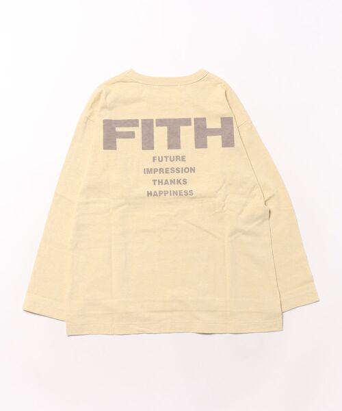 FITH（フィス）の「Back Logo Long Sleeve Tee（Tシャツ/カットソー・キッズ・グリーン/イエロー・125/115）」の3枚目の写真